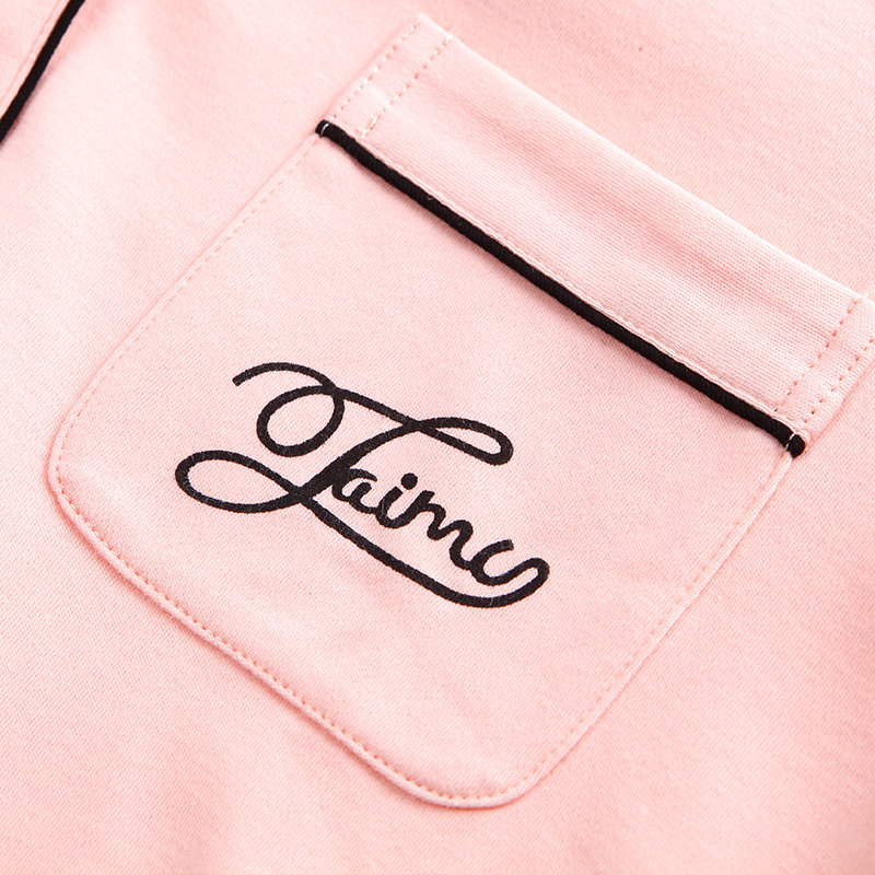 Pyjama mixte en Coton à manchon moyen - Ref 3005022 Image 4