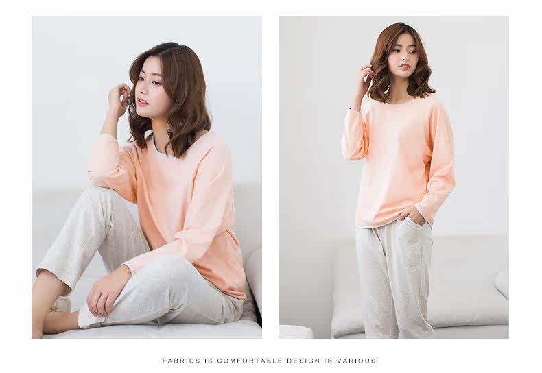 Pyjama mixte en Coton à manchon moyen - Ref 3005017 Image 12