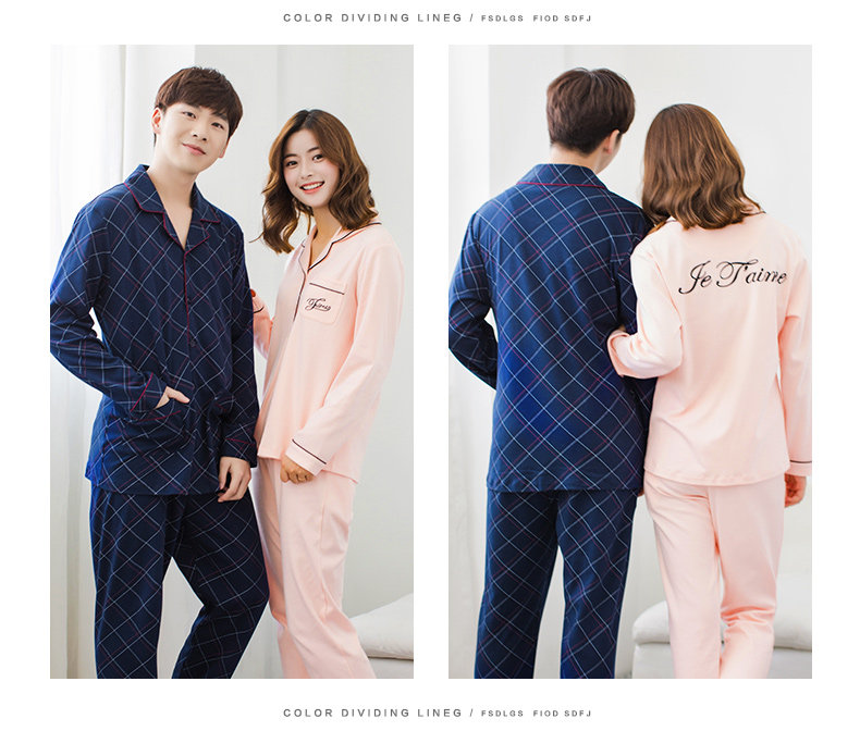 Pyjama mixte en Coton à manchon moyen - Ref 3005022 Image 16