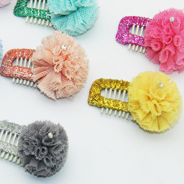 Pet fur ball dog bb clip Teddy Maltese Yorkshire 2.3 cm shredded hair clip shredded hair clip headdress