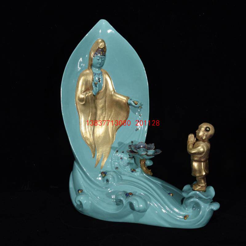 E3◇中国製 大香炉 琥珀調 香炉 骨董 古玩 三足 料器 アンティーク