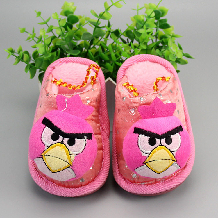 Pantoufles enfants en suède pour hiver - Ref 1020276 Image 36