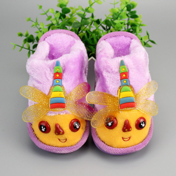 Pantoufles enfants en suède pour hiver - Ref 1020276 Image 67