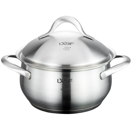 Фабрика иностранной торговли Чистый склад [Международный корпус] качество качества качества суповой горшок 304 Дом из нержавеющей стали.