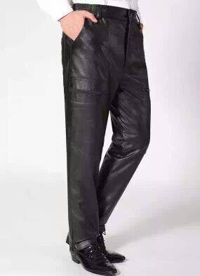 Pantalon cuir homme PU - Ref 1489260 Image 9