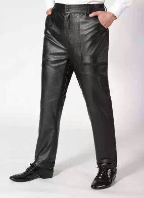 Pantalon cuir homme PU - Ref 1489260 Image 10
