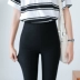 Cộng với quần legging nhung dài cạp cao quần cạp cao cạp cao siêu dài quần nữ dài xuân thu đông size lớn