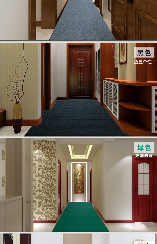 Custom-made dây nhựa bao vây pad thảm đỏ chào đón mat pad không trượt chống thấm cầu thang ngoài trời vận chuyển cắt dày - Thảm thảm nỉ trải sàn phòng khách
