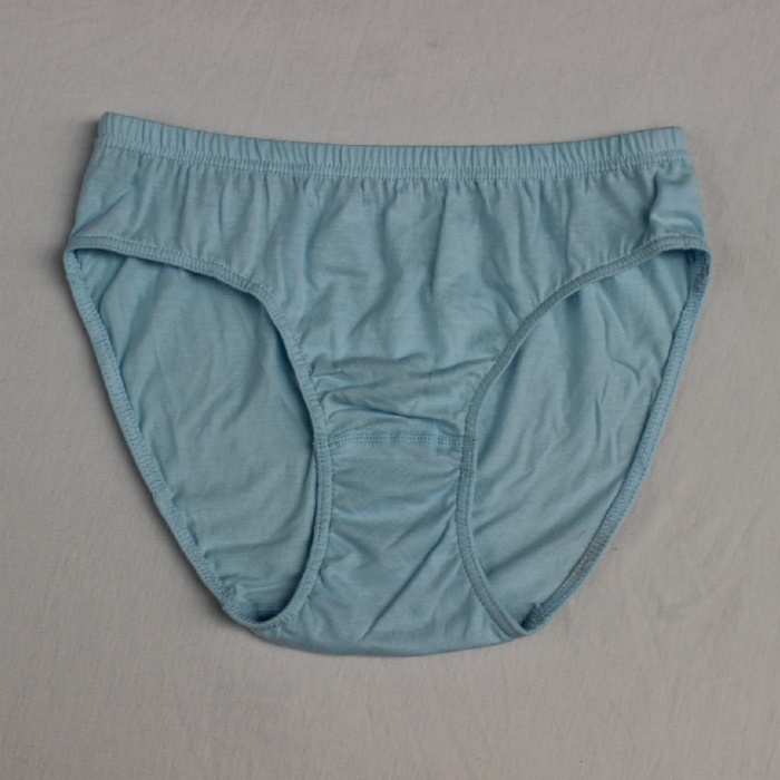 Đồ lót cotton nữ Quần lót nữ màu gợi cảm Quần lót nữ eo giữa bằng vải cotton tam giác đáy quần chất béo quần lót lưng cao