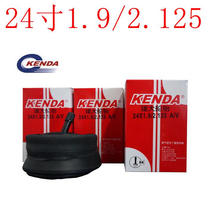 Children's mountain bike inner tube Jianda 24X1 9 2 125 bicycle inner tube racing with beautiful mouth anti-thorn