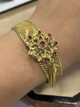 11 10 (Exhibition) 18k gold tassel manual mechanical watch