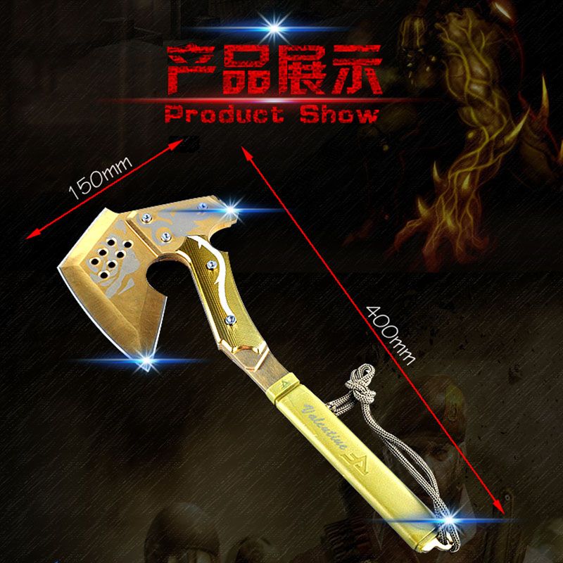 Crossfire Cf Rose Hand Axe Real Axe Camping Axe Engineer Axe Gold Military Axe Outdoor Axe
