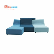 Nội thất thiết kế linh hoạt Bắc Âu cổ điển sofa khâu fusion sofa phòng khách thời trang tiếp tân giản dị