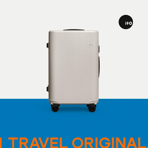 Чемодан на тележке для зарегистрированного багажа ITO ФИСТАШКОВАЯ ПОЛОСКА 24 дюйма 