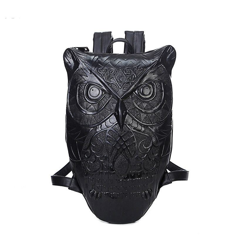 Owl new 10-inch King backpack after street trend backpack personality casual bag travel bag tide bag