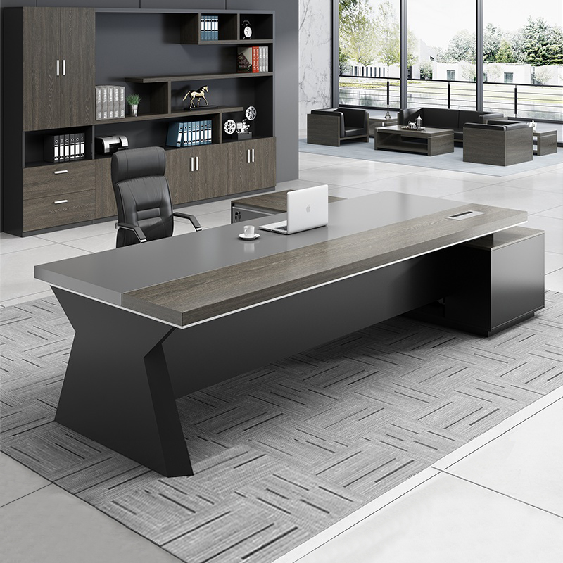 Boss Table President Desk Chair Composition Solo Supervisor Manager Big Bantai Chinese Office Furniture Brief About Modern Day