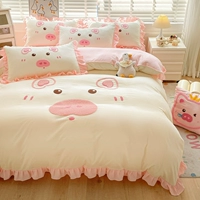 Свинья детская порошка [голый уровень сна, модернизированная супер мягкая ткань]