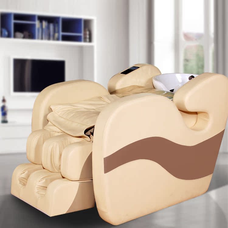 Fully automatic intelligent electric massage shampoo bed Thai style shampoo bed barber shop health and beauty special physiotherapy bed