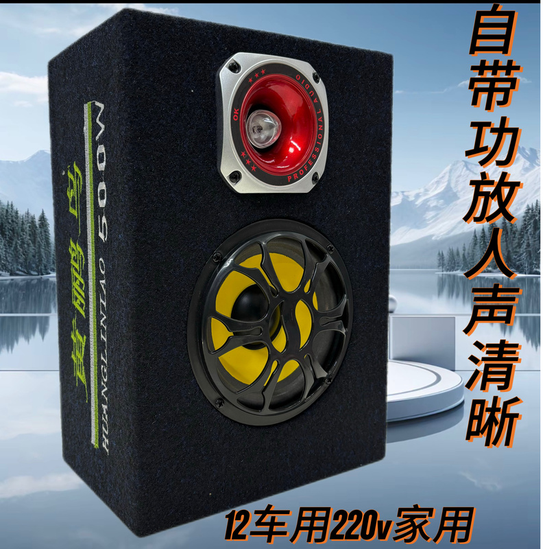 5/ 6inch Square Car Bluetooth Subwoofer Motorcycle 12V Car Audio 220V Home Card-Inserting Speaker Subwoofer 5/ 6inch Square Car Bluetooth Subwoofer Motorcycle 12V Car Audio 220V Home Card-Inserting Speaker Subwoofer