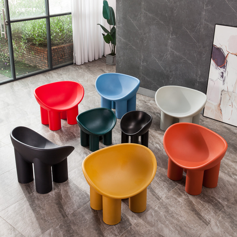 Elephant legs Children chair Nordic designer Modern furniture Lazy People Sleeping Man Sofa Chair Ins Net Red Chair