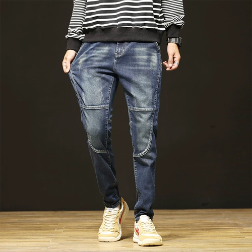 Штаны, японские трендовые джинсы для школьников, оверсайз, свободный крой, в корейском стиле