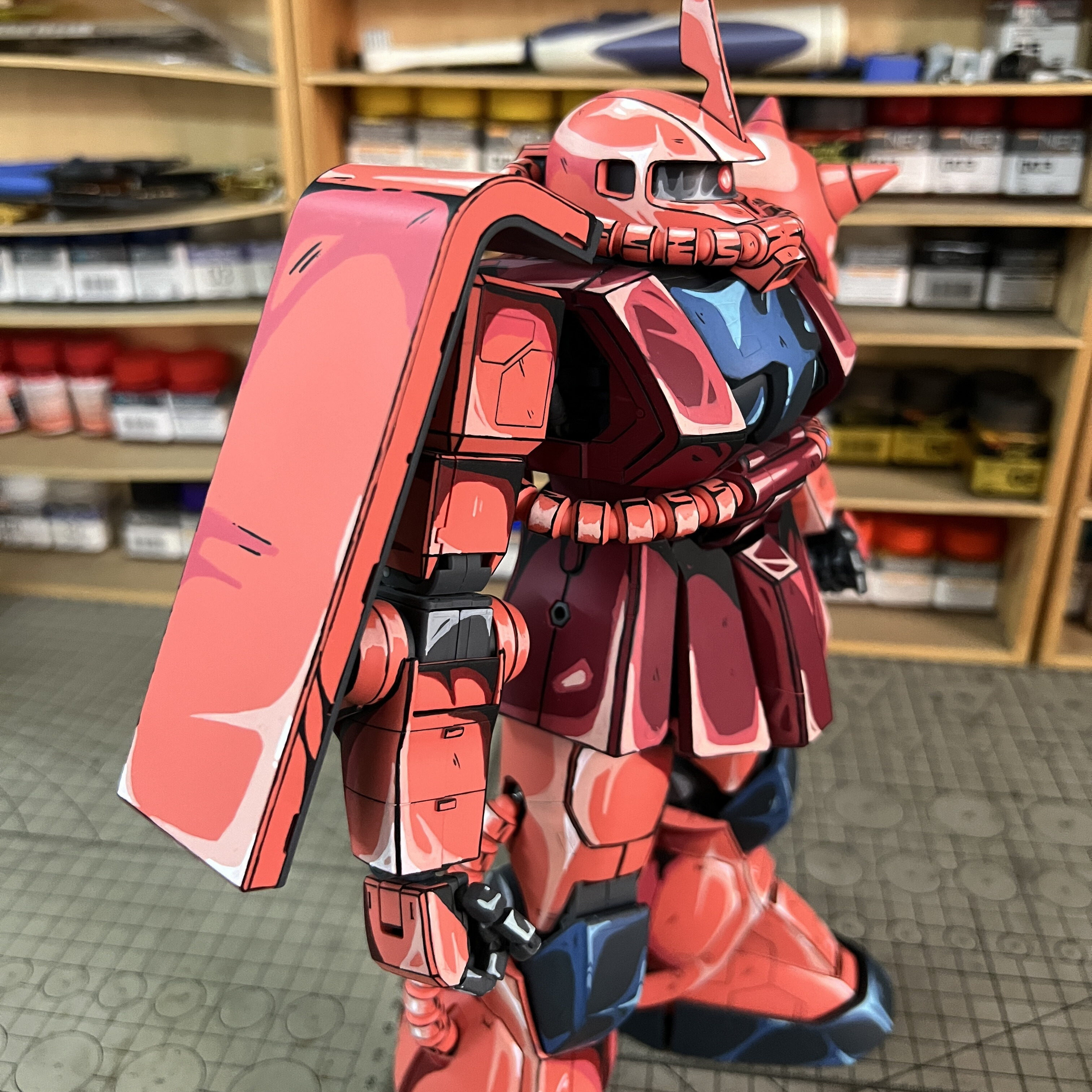 万代PG红扎古:细节控福音的二次元涂装杰作_高达模型专区_淘宝游戏网