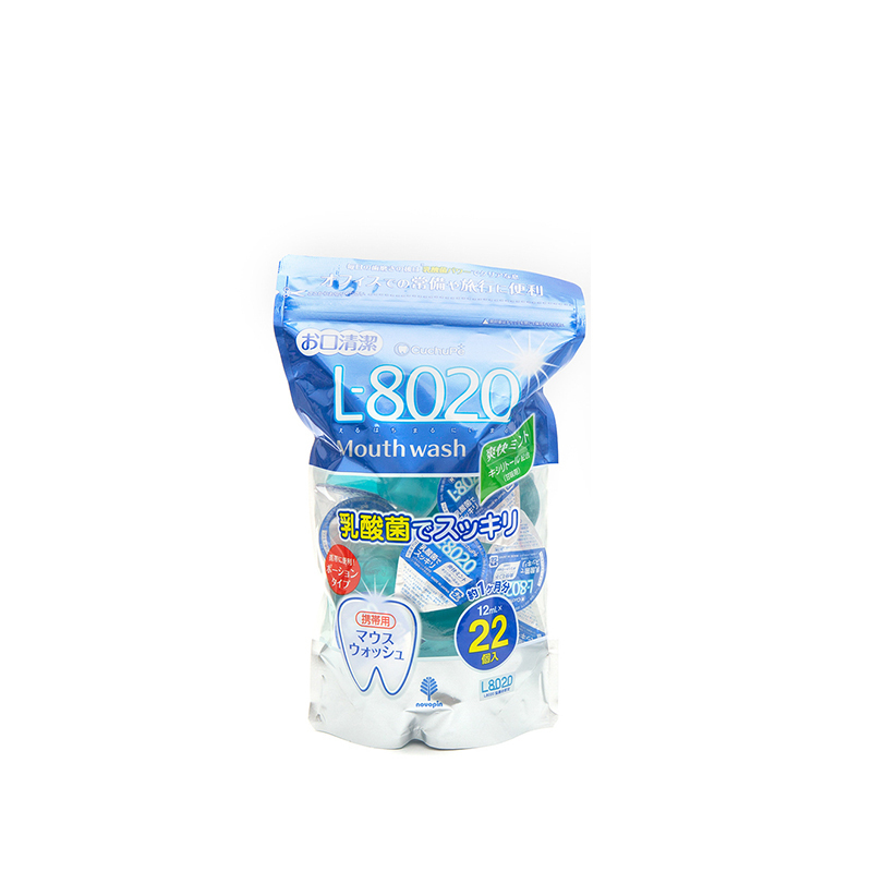Japan imported KOKUBO Kokubo lactic acid bacteria portable mouthwash refreshing mint type 22 pieces with alcohol