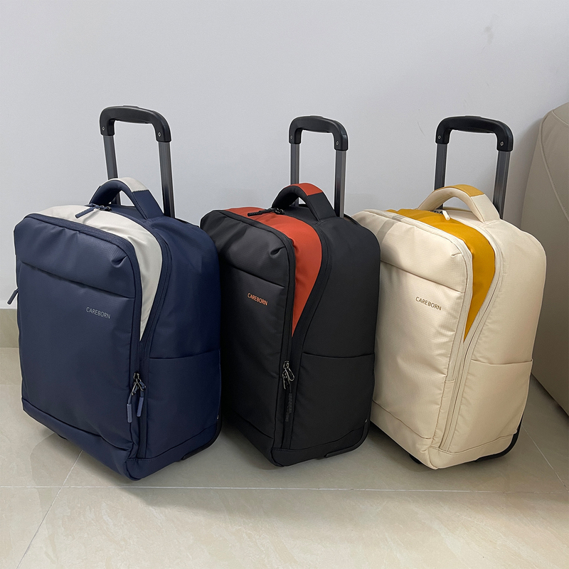 Spring Airlines Luggage Ultra-Light Carry-On No Checked Baggage New Trolley Bag Computer Backpack for Women and Men