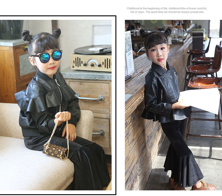 Осенний модный трендовый приталенный комбинезон, детские штаны, бархатные штаны-клёш, 2019, детская одежда, в корейском стиле 墨墨哒 