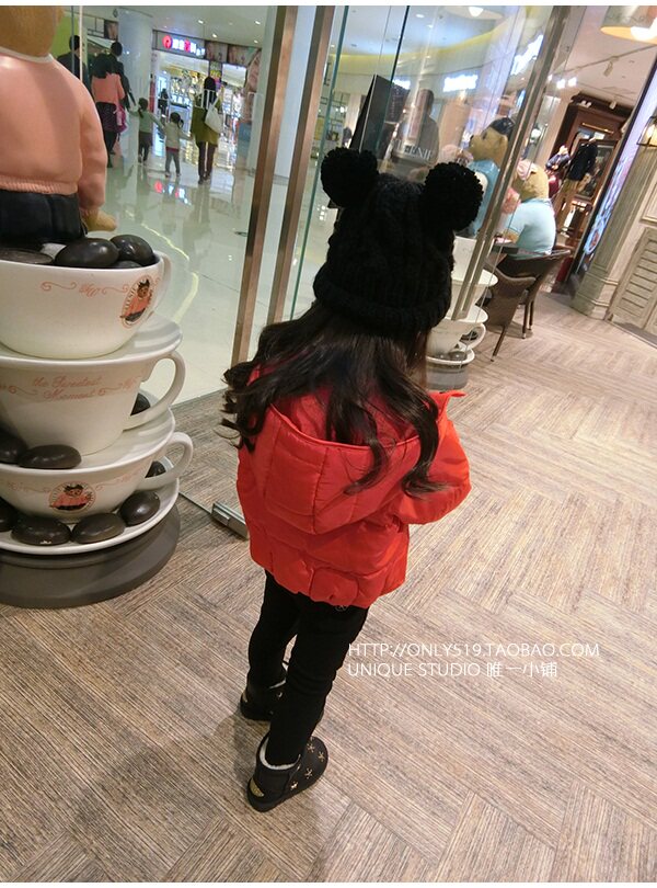 Пуховик, штаны, флисовый карандаш, коллекция 2021, в корейском стиле, детская одежда, увеличенная толщина OTHER / Other 