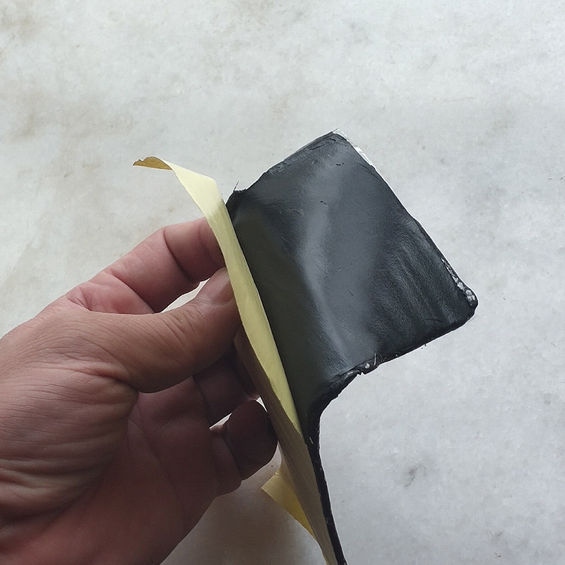 Rubber vibration damping sheet for air conditioner refrigerator compressor - Butyl Sound Deadening Mat 9