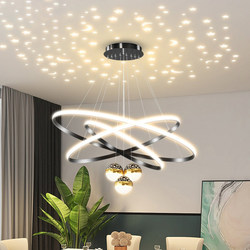 2026 New Model Living Room Chandelier Modern Minimalist Light Luxury Nordic Zhongshan Lighting Led Bedroom Dining Room High-End Feel