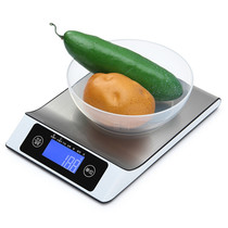 New household stainless steel kitchen scale 15 kg electronic scale supports OEM electronic scale 5kg 10kg