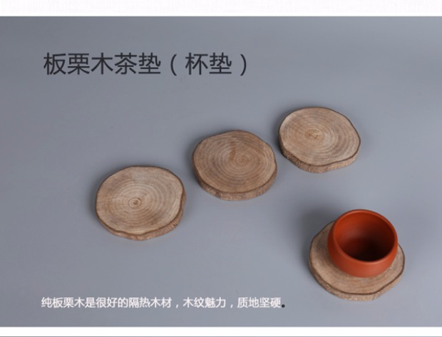 Trà Mat Tre Kung Fu Tea Cup Pad Tre Cách nhiệt Pad Cup Cup Coaster Pot Pot T ấm cơ sở Bộ trà - Trà sứ ấm pha trà thủy tinh