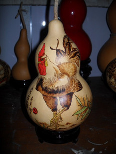 Various Branded Gourd Craft Gifts Swing for the Big Chicken