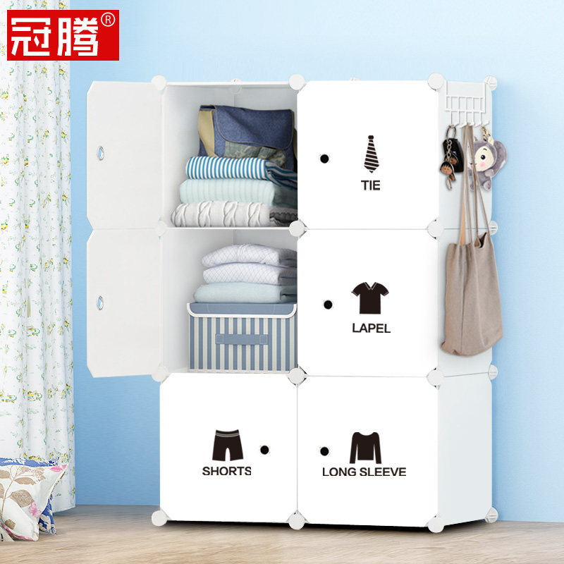 Wardrobe bag finishing cabinet dustproof storage cabinet hanging bag clothes dormitory home floor shelf