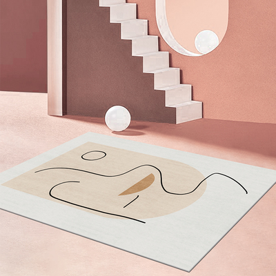 卧室客厅ins风地毯少女沙发茶几床边大面积全铺北欧房间家用地垫