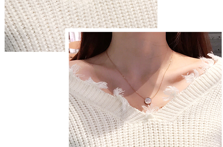 Phiên bản Nhật Bản và Hàn Quốc cá tính bằng thép mạ vàng 18k mạ vàng hồng nữ mẫu đen tròn ngón trỏ nhẫn nhẫn phụ kiện thủy triều nhẫn nam kim cương
