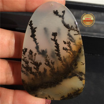 Natural yellow dragon jade water plant flower pendant Boutique water plant flower brand pendant mens and womens jade jade pendant with certificate