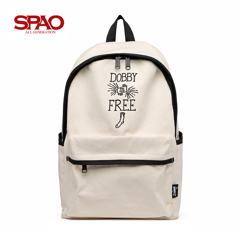 Korean Spao Harry Potter Collaboration 25 Spring Collection Unisex Couple Version Backpack School Bag Laptop Bag