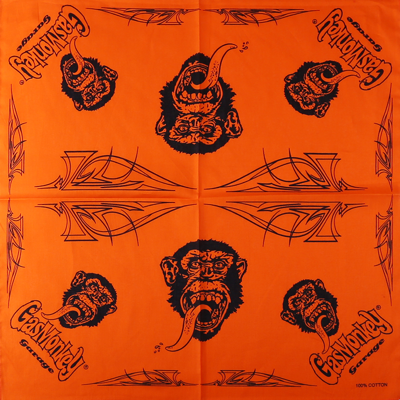 Mechanical repair GASMONKEY retro hip hop headscarf riding hand covered face towel outdoor trouser towel sunscreen