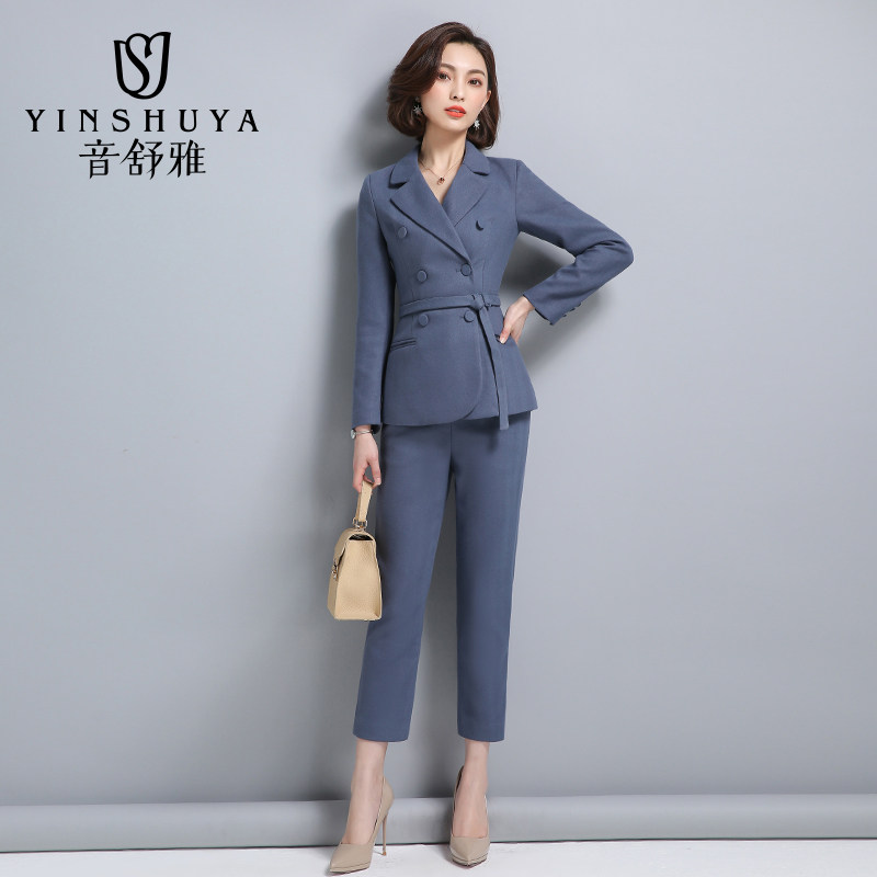 Suit Suit Women Casual Work Clothes Fashion Temperament Workwear Interview Beauty Salon Orthopic Clothes Workplace Ol