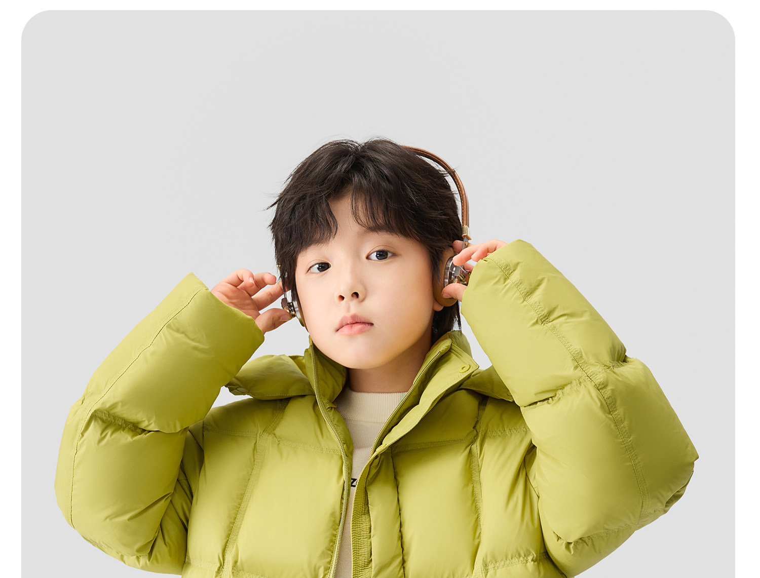 左西童装男童羽绒服冬季保暖2026新款儿童三防蓄热面包服大童外套 — 38