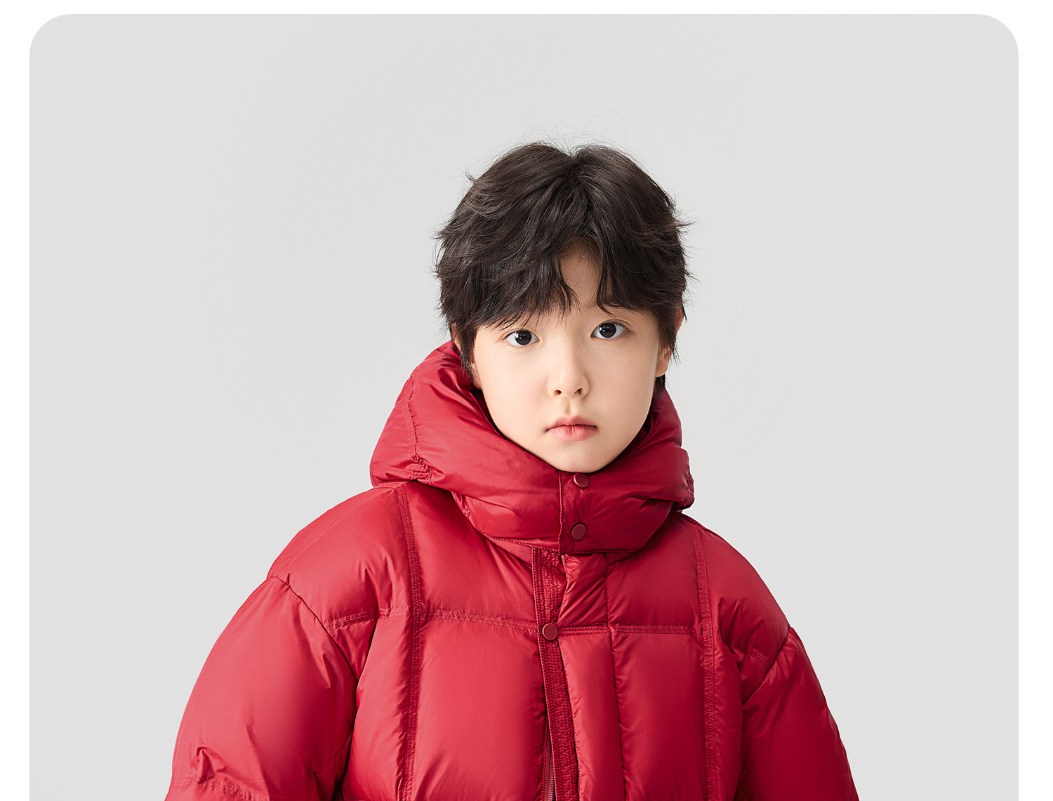 左西童装男童羽绒服冬季保暖2026新款儿童三防蓄热面包服大童外套 — 88