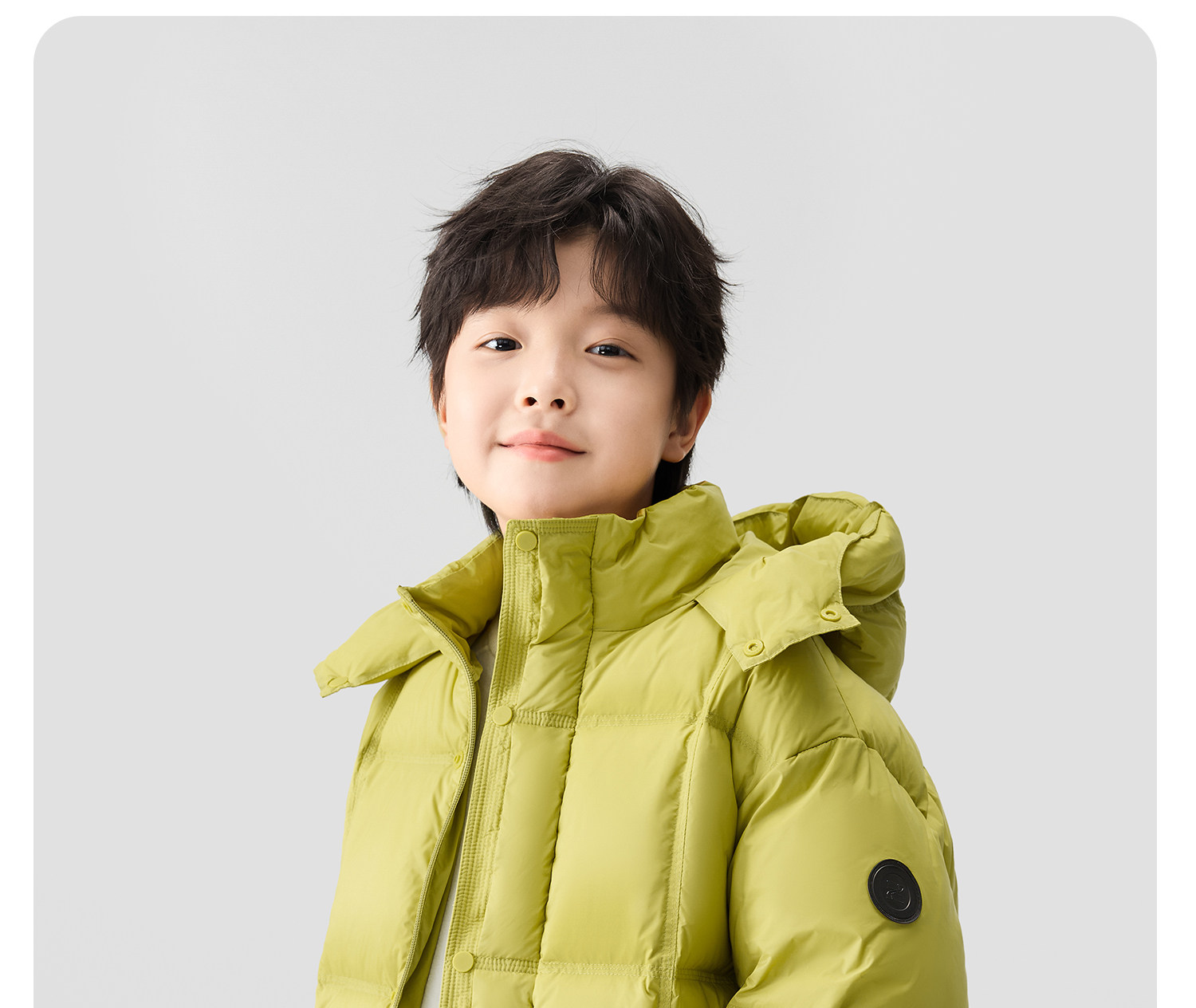 左西童装男童羽绒服冬季保暖2026新款儿童三防蓄热面包服大童外套 — 36