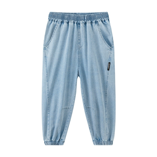 左西 Летняя одежда, штаны, джинсы, детское легкое и тонкое дышащее средство от комаров