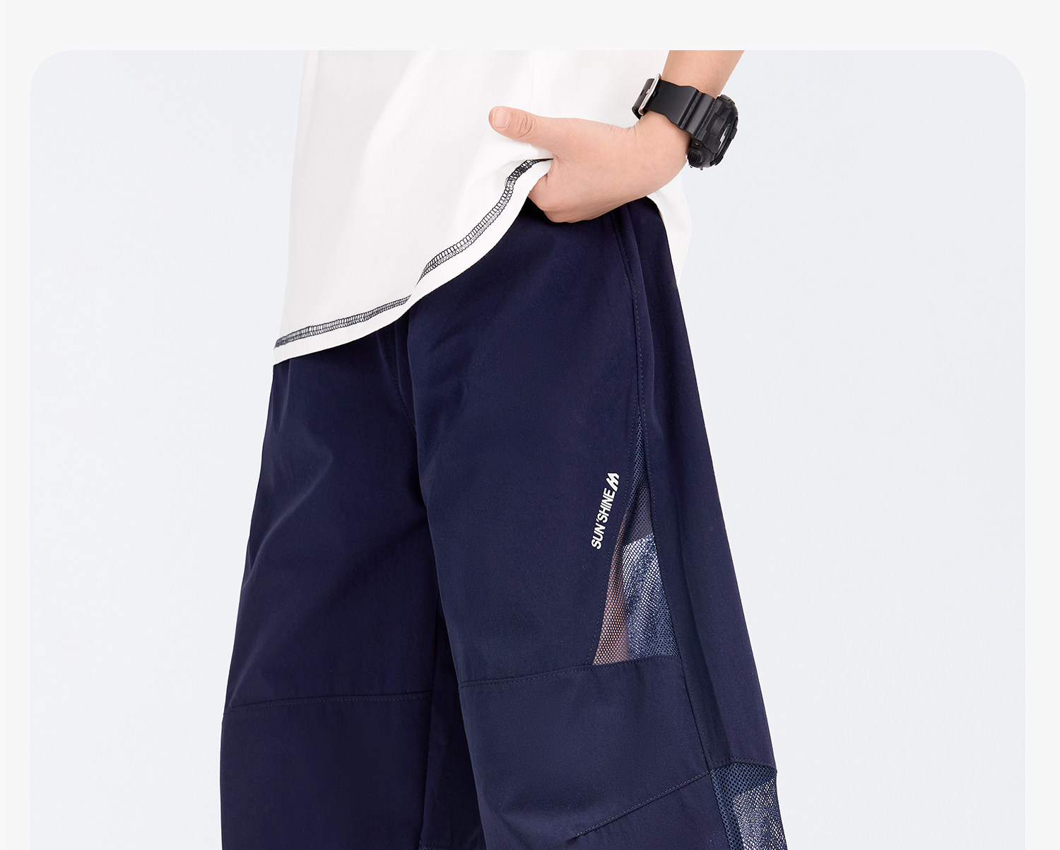 Zuoxi Children's Clothing Boys' Anti-Mosquito Pants Children's Trousers Summer Thin Quick-Dry Sports Pants 2026 New Model Big Kids Long Pants — 68