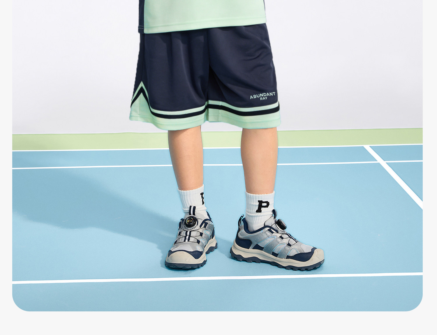 左西童装男童套装夏季速干运动短袖2026新款儿童篮球服两件套夏装 — 49