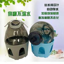 Pigeon supplies utensils automatic drinking fountain kettle pigeon feeder sink tank drinking bucket heating plate