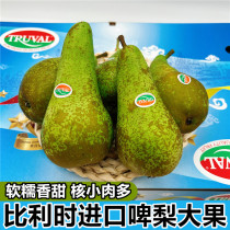 Authentic Belgian beer big fruit 4kg soft waxy sweet imported Dutch green beer baby pregnant fruit